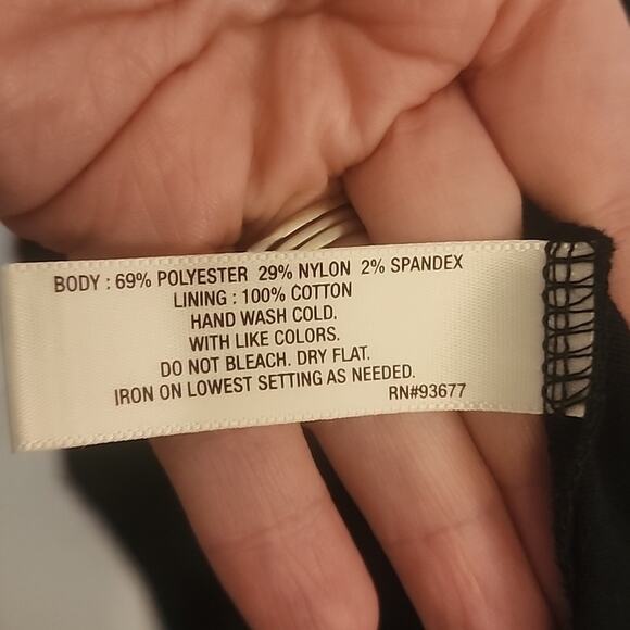 I Love Ronson Black Lace Overlay Dress, Small - Picture 7 of 7